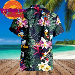 Disney Donal Duck Funny Hawaiian Shirts 3