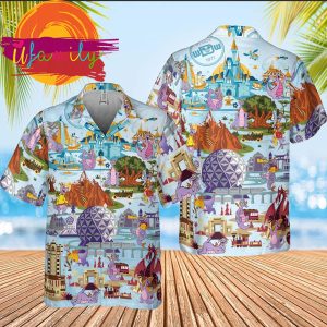 Disney Figment Funny Hawaiian Shirts
