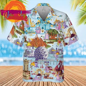 Disney Figment Funny Hawaiian Shirts