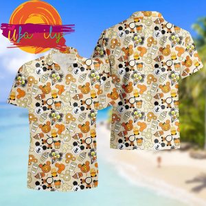 Disney Halloween Snacks Vacation Funny Hawaiian Shirts 1