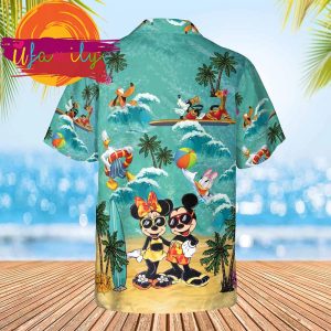 Disney Mickey And Minnie Funny Hawaiian Shirts 3