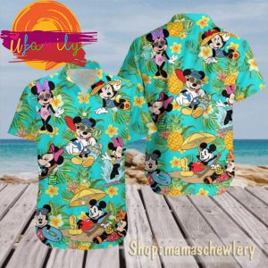 Disney Mickey And Minnie Trip Funny Hawaiian Shirts