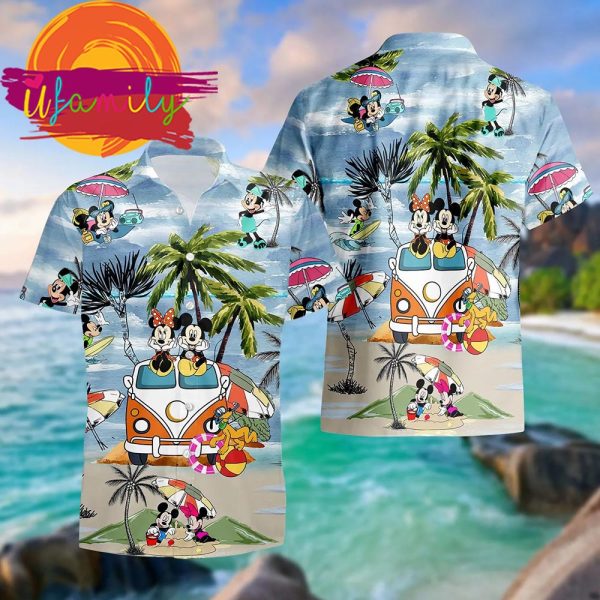 Disney Mickey Hawaiian 3D Shirt