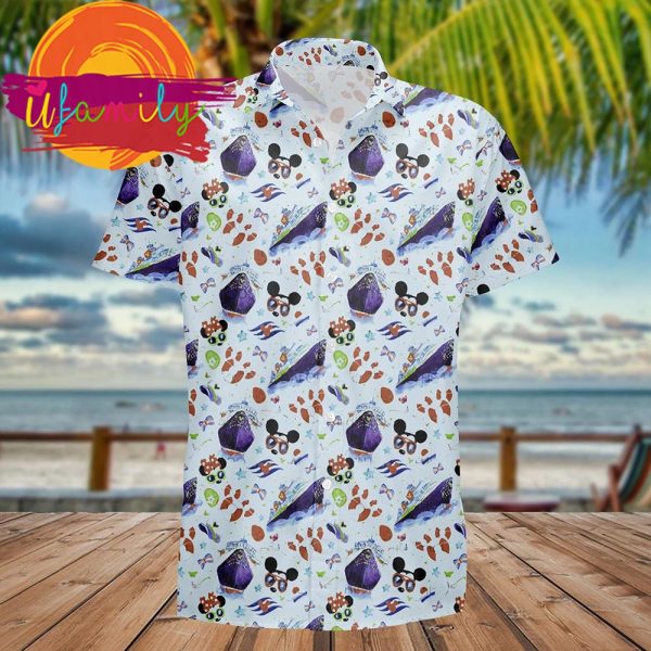 Disney Mickey Mouse Minnie Cruise Funny Hawaiian Shirts