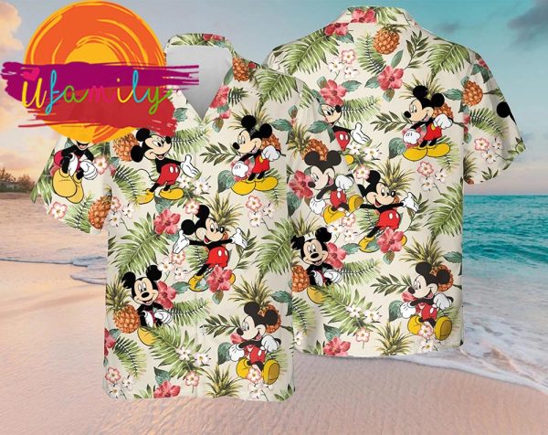 Disney Mickey Summer Beach Trip Family Funny Hawaiian Shirts