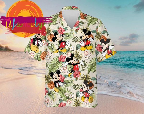 Disney Mickey Summer Beach Trip Family Funny Hawaiian Shirts