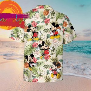 Disney Mickey Summer Beach Trip Family Funny Hawaiian Shirts 3