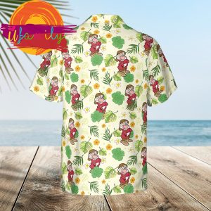 Disney Snow Grumpy Men Hawaiian Shirt 3