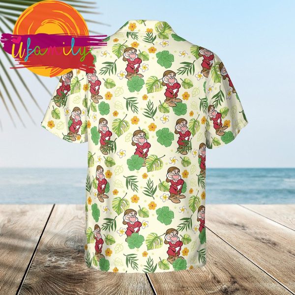 Disney Snow Grumpy Men Hawaiian Shirt