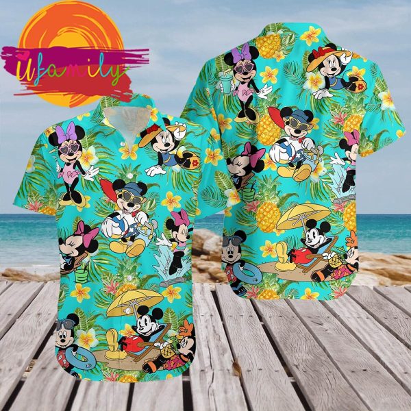 Disney Summer Beach Funny Hawaiian Shirts