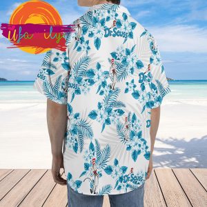 Dr Seuss Hawaiian Flowers Pattern Beach Shirt 5