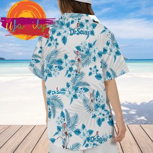 Dr Seuss Hawaiian Flowers Pattern Beach Shirt 7