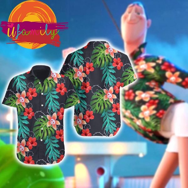 Dracula Hotel Transylvania Summer Men Hawaiian Shirt