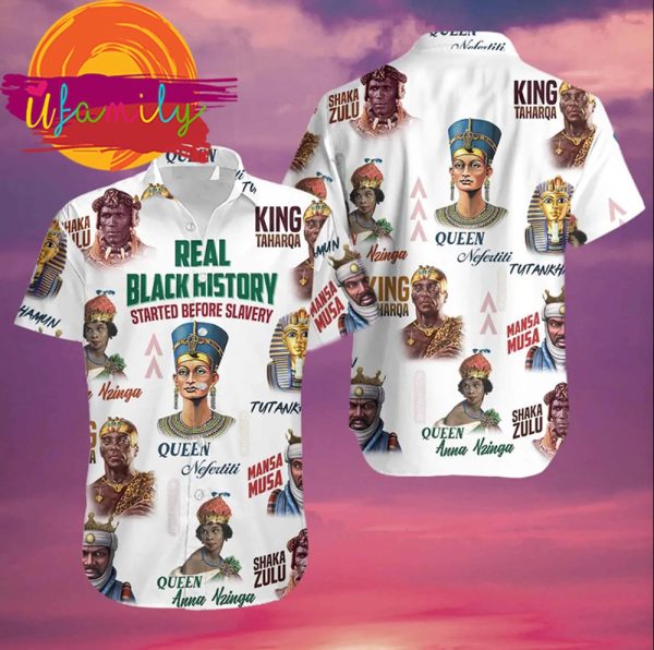 Equality Real Black History Started Before Slavery Men Hawaiian Shirt