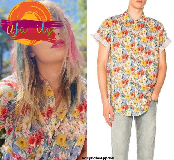 Floral Tropical Summer Beach Taylor Swift Men Hawaiian Shirt