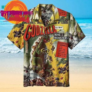Godzilla King Of Monsters Unisex Hawaiian Shirt For Men