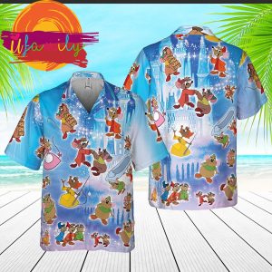 Gus Disney Cinderella Disney Hawaiian Shirt 1