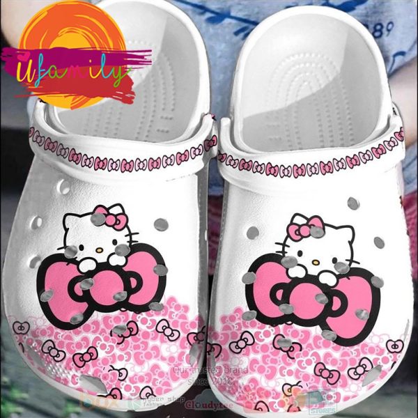 Hello Kitty Cute Crocs Shoes For Fans