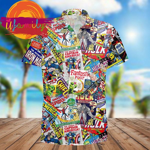 I Like Superhero Comicss Heroes Hawaii Shirt