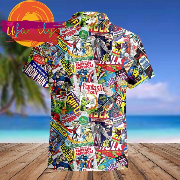 I Like Superhero Comicss Heroes Hawaii Shirt