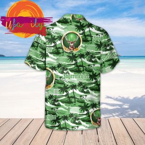 Jagermeister Sea Island Pattern Hawaiian Shirt 3