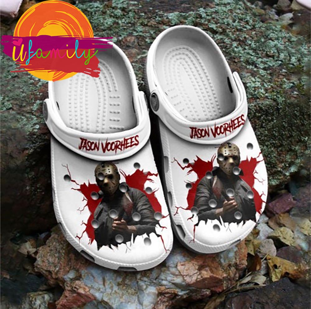 Jason Voorhees Horror Movie Crocs Classic Clogs Shoes