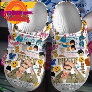 Justin Bieber Concert Crocs Clogs