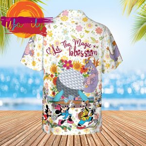 Let The Magic Blossom Disney Epcot Flower And Garden Hawaiian Shirts For men 2