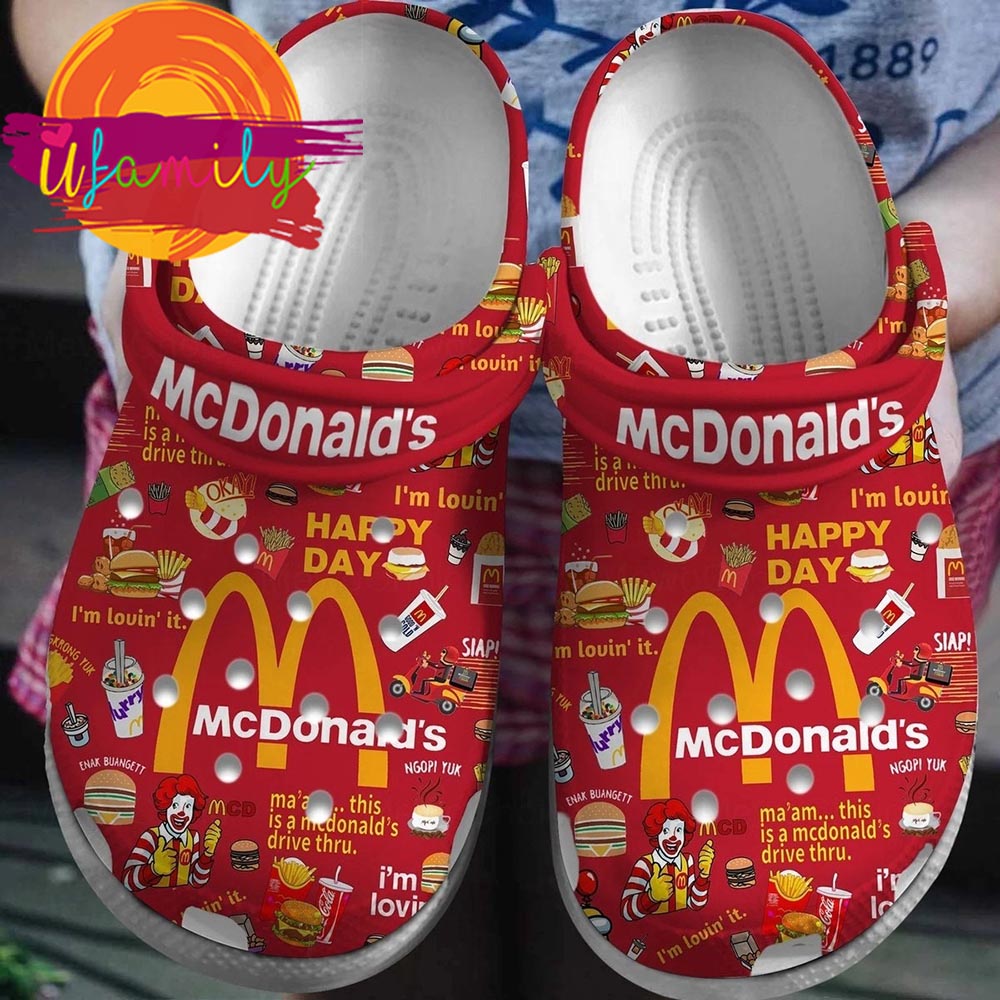 McDonald's Crocs Clog Shoes