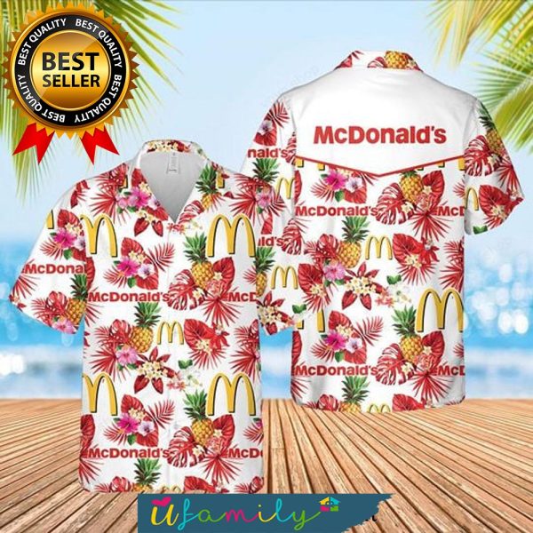 Mcdonald’s Best Outfit 3D Men Hawaiian Shirt