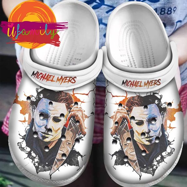 Michael Myers Horror Movies Halloween Crocs Classic Clogs Shoes