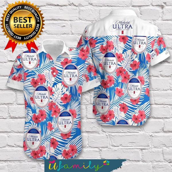 Michelob Ultra Beer New Outfit Hawaiian Shirts For Men