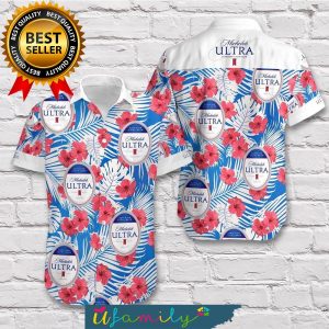Michelob Ultra Beer Summer Set Hawaiian Shirts For Men