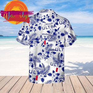 Michelob Ultra Flowers Pattern Hawaiian Shirts For Men 3