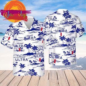 Michelob Ultra Hawaiian Shirts For men 1