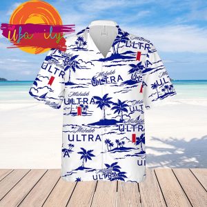 Michelob Ultra Hawaiian Shirts For men 2