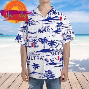Michelob Ultra Hawaiian Shirts For men 3