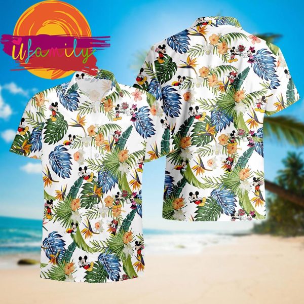 Mickey And Minnie Mouse Cartoon Disney Hawaiian Shirt