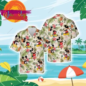 Mickey Mouse Summer Trip Family Hawaiian Shirt 1 23 11zon