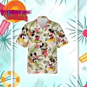 Mickey Mouse Summer Trip Family Hawaiian Shirt 2 24 11zon