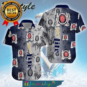 Miller Lite Beer Best Outfit 3D Hawaii Shirts Men