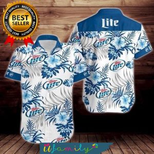Miller Lite Beer New Type Hawaii Shirts Men