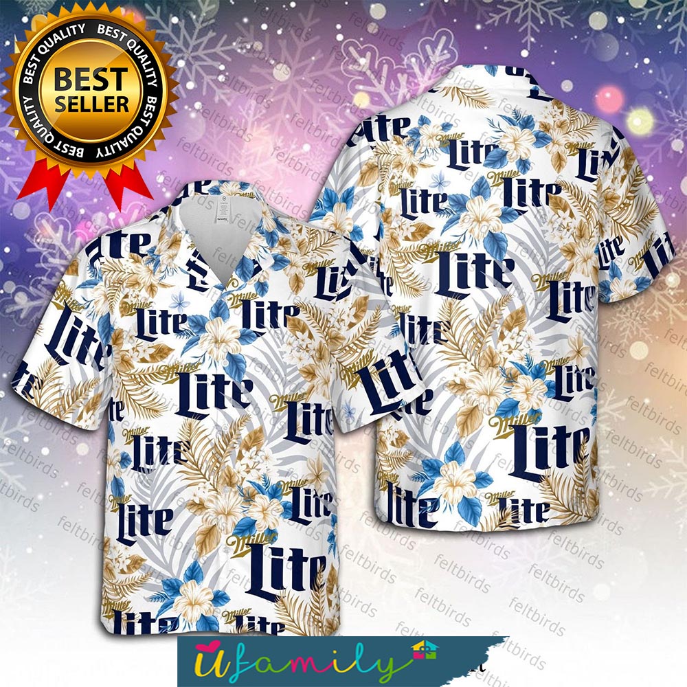 Miller Lite Beer Unisex New Outfit Hawaii Shirts Men