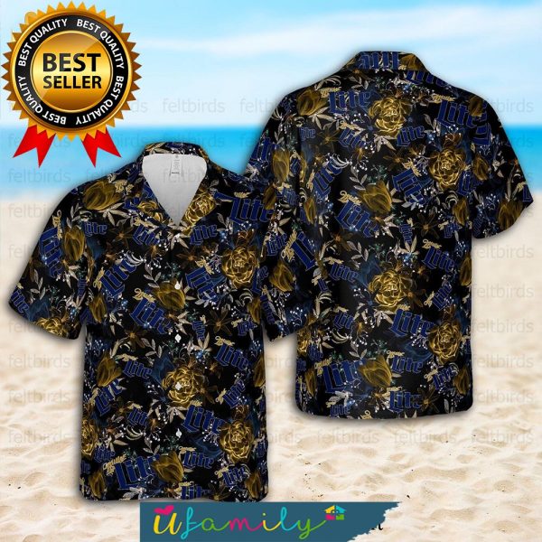 Miller Lite Unisex For Holiday Hawaii Shirts Men