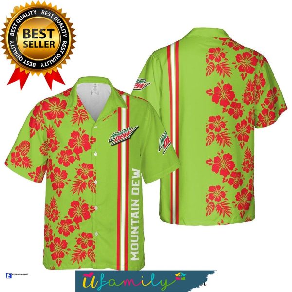 Mountain Dew New Type Hawaii Shirts Men
