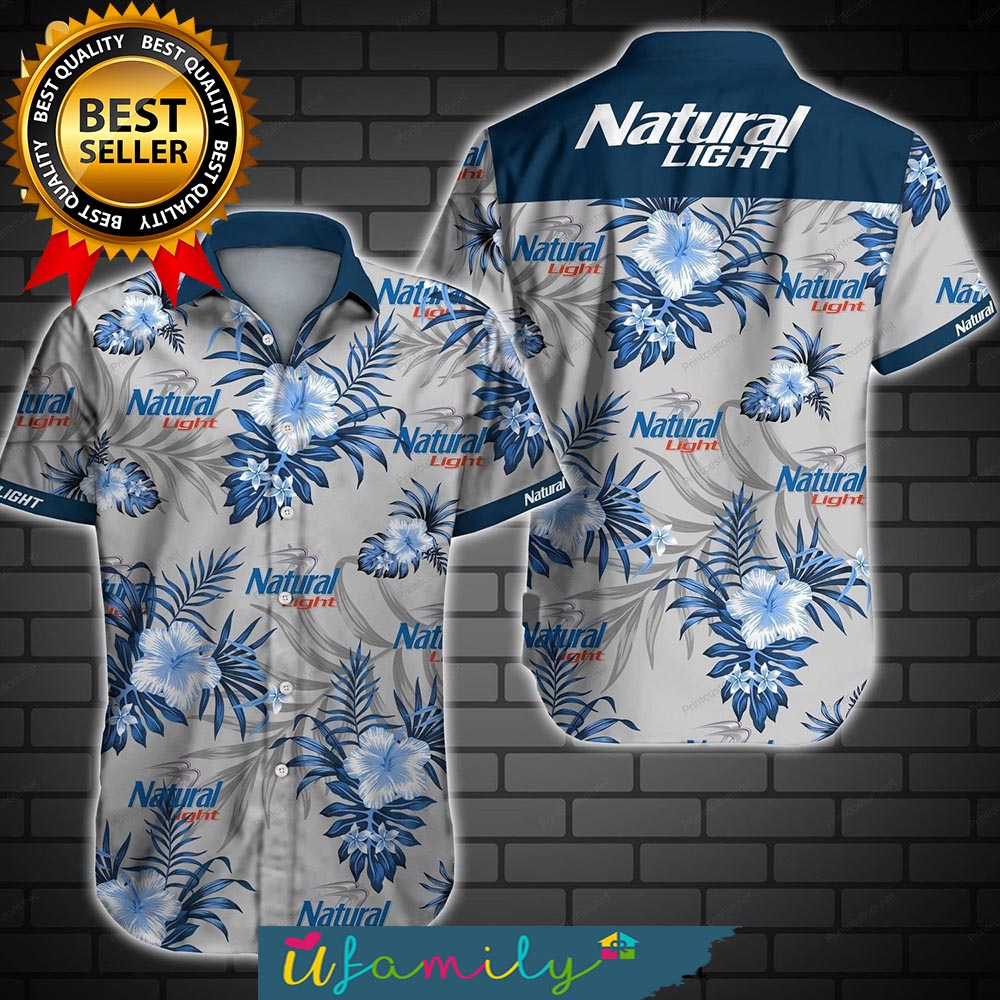 Natural Light Beer New Style Hawaiian Shirt For Men