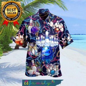Neon Bowling Let The Good Times Awesome Outfit Hawaiian Shirt For Men
