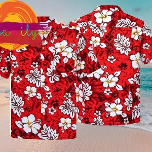 Personalized Hibiscus Flower Funny Hawaiian Shirt 1