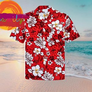 Personalized Hibiscus Flower Funny Hawaiian Shirt