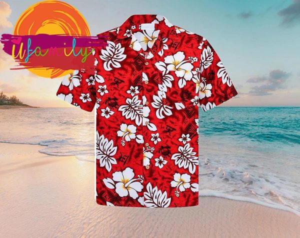 Personalized Hibiscus Flower Funny Hawaiian Shirt